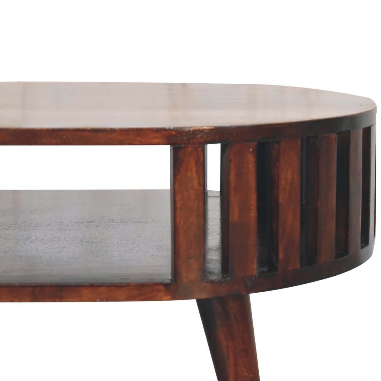 Solid Wood Ariella California Walnut Coffee Table