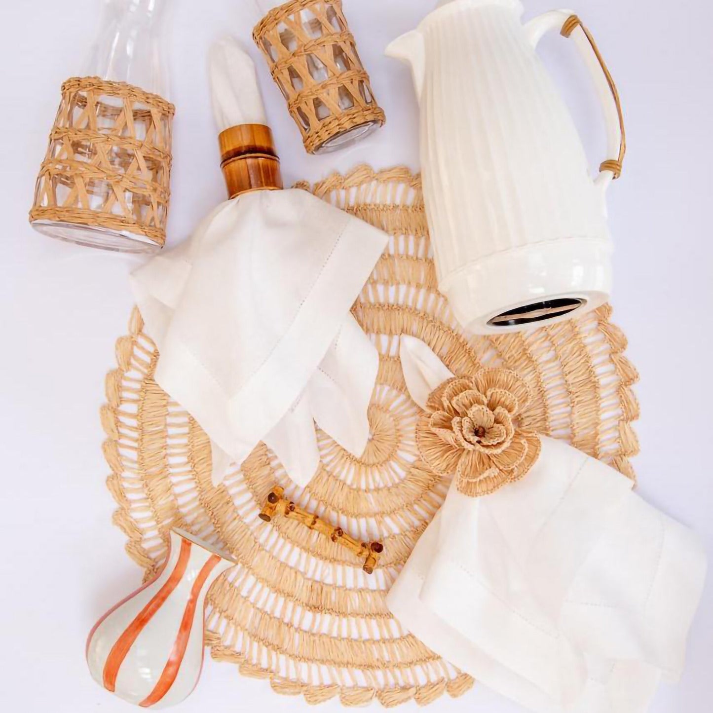 Bamboo Napkin Rings (Set of 4)