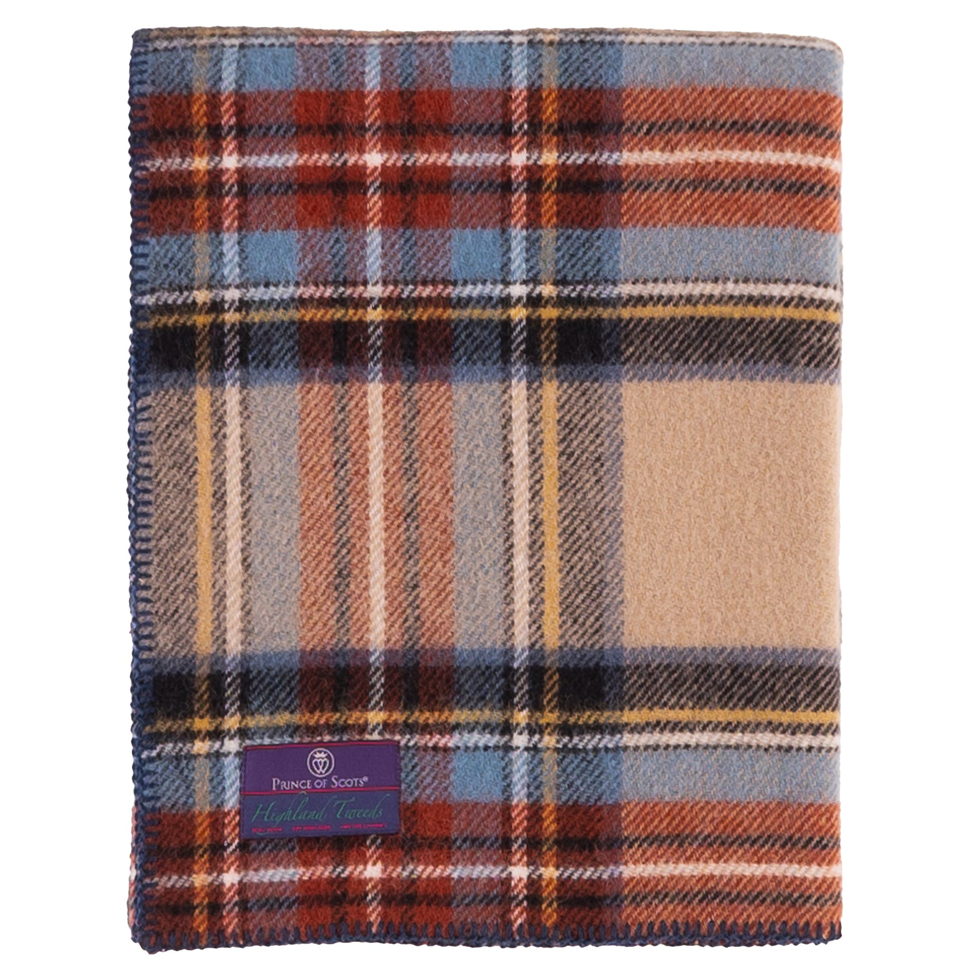 Highland Tweeds BIG Throw ~ Antique Dress Stewart ~ - Osadia Concept Store