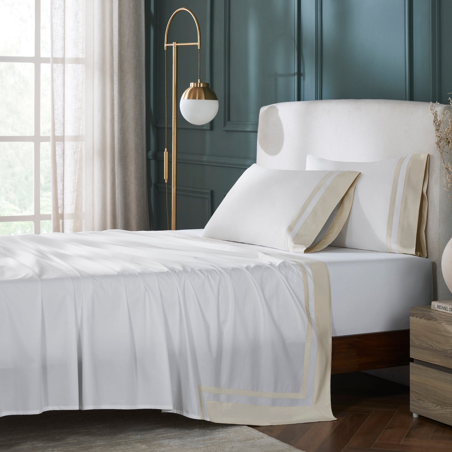 Stella Organic Cotton Percale Fitted Sheet