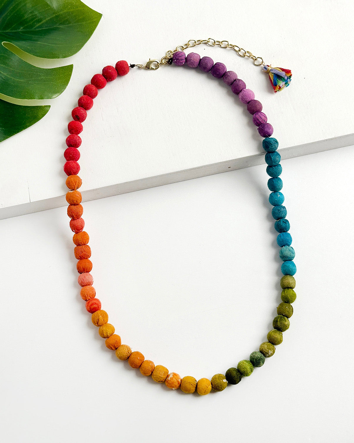 Kantha Prism Necklace