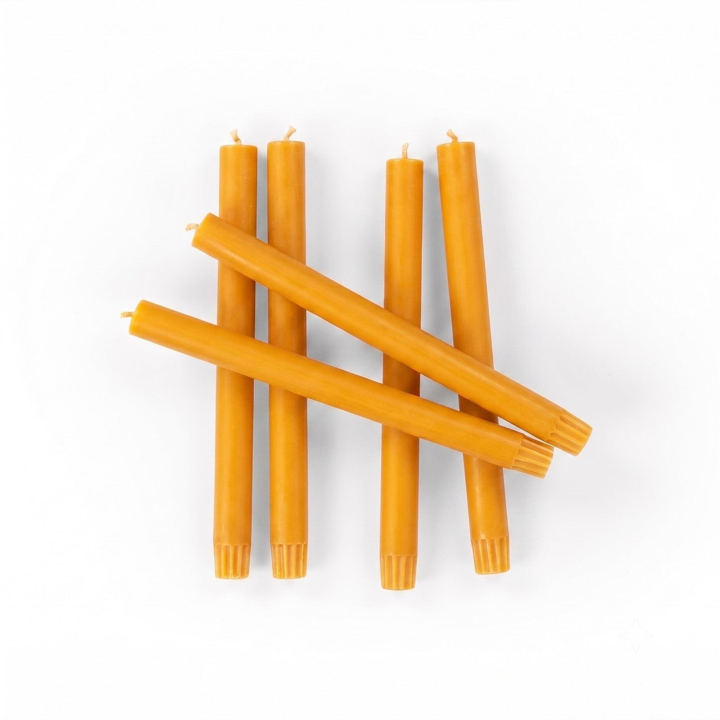 S/25 Saffron Dinner Candles