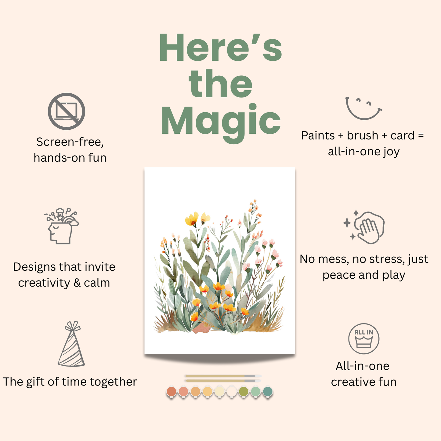 Spring Bee All-in-One Watercolor Kit