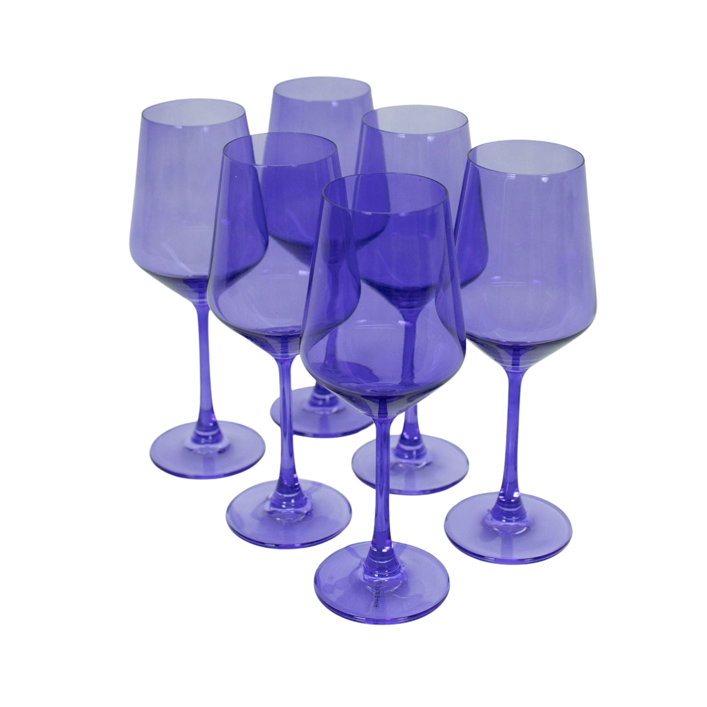 Veri Peri Purple - Colored Wine Glass