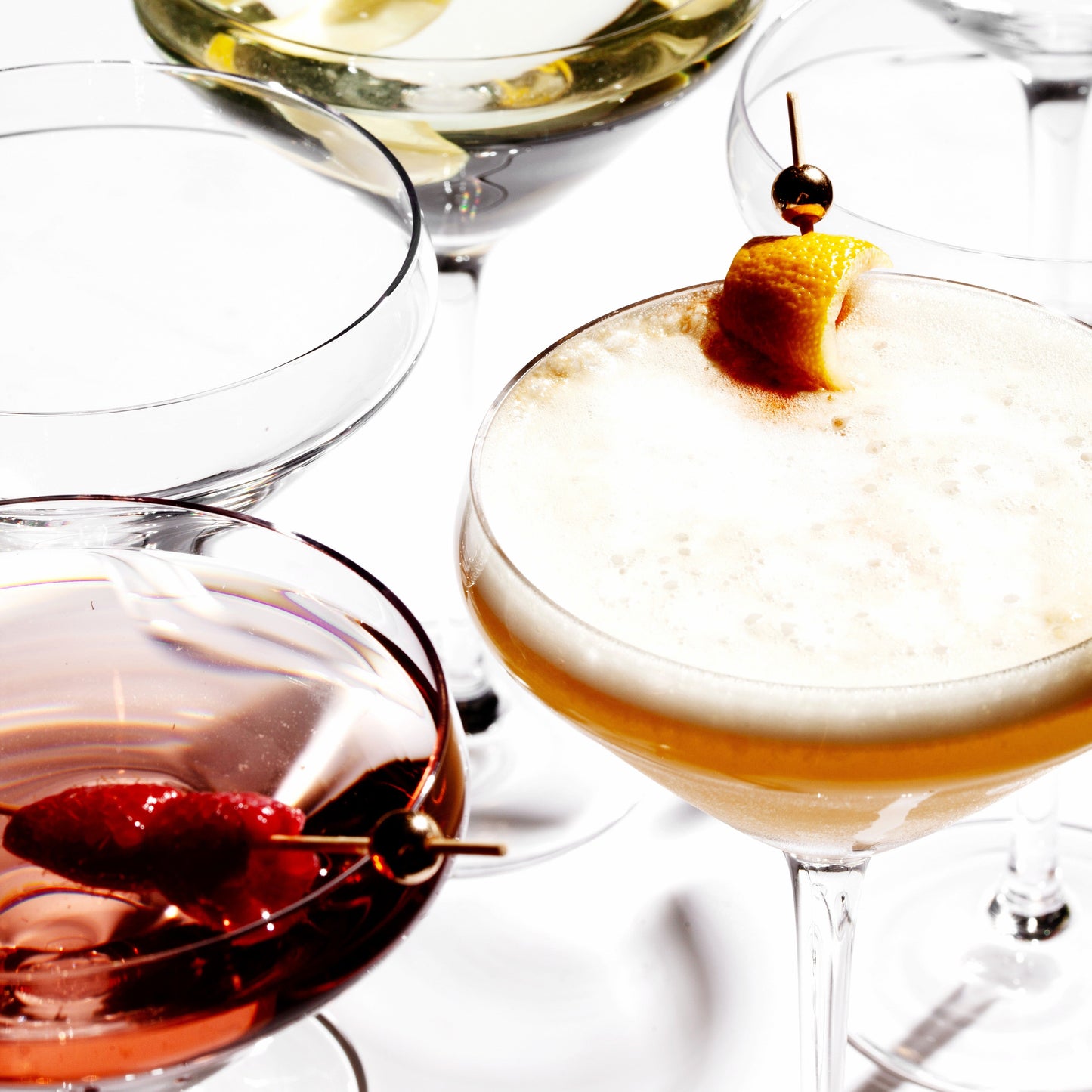 Hand Blown Martini Glass 10oz - (Set of 2, 4, or 6)