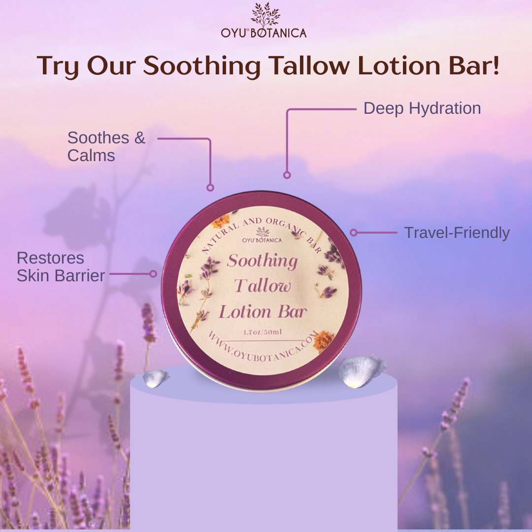 Tallow Lotion Bar (Unscented)