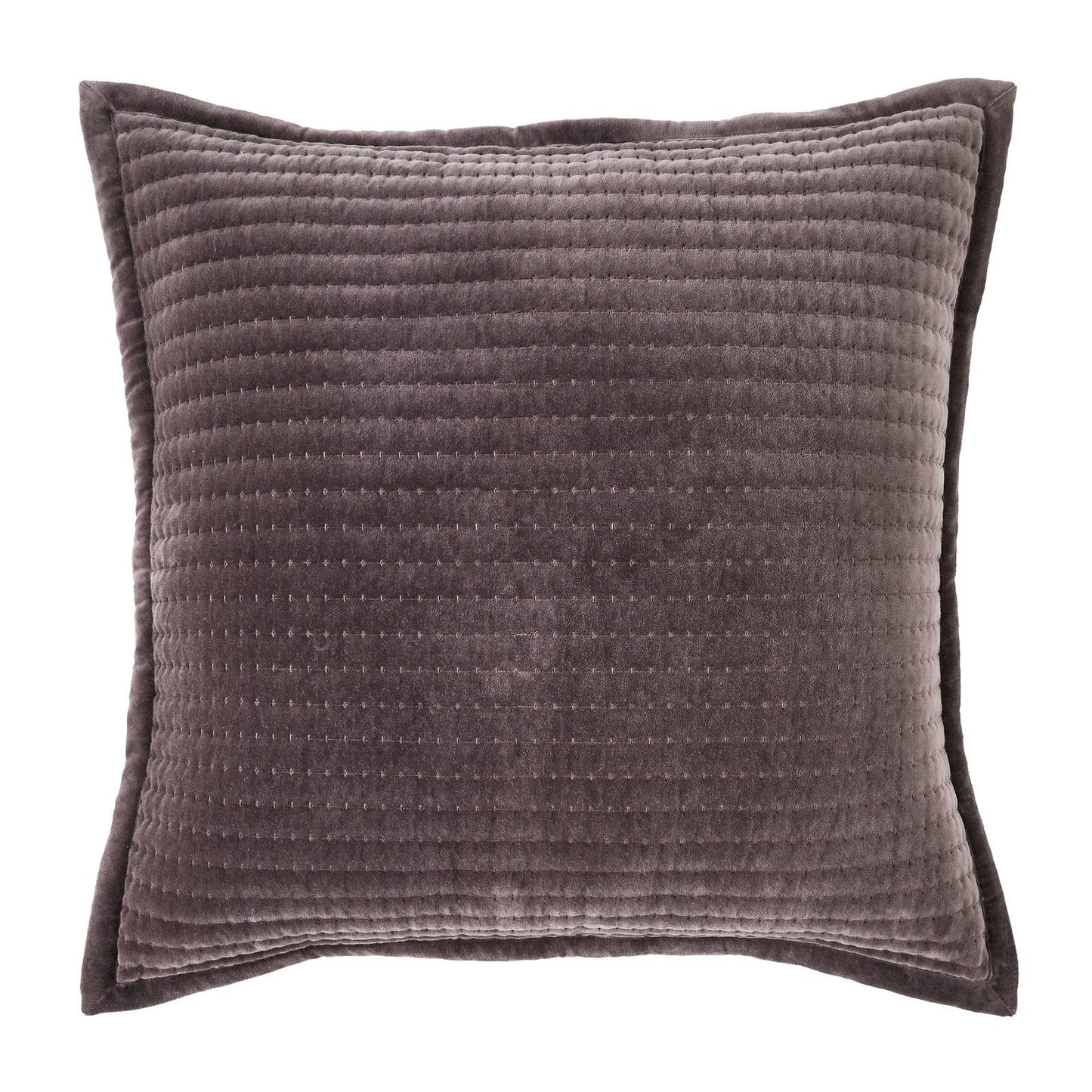 Milton Channel Stitched Velvet Coverlet Sham