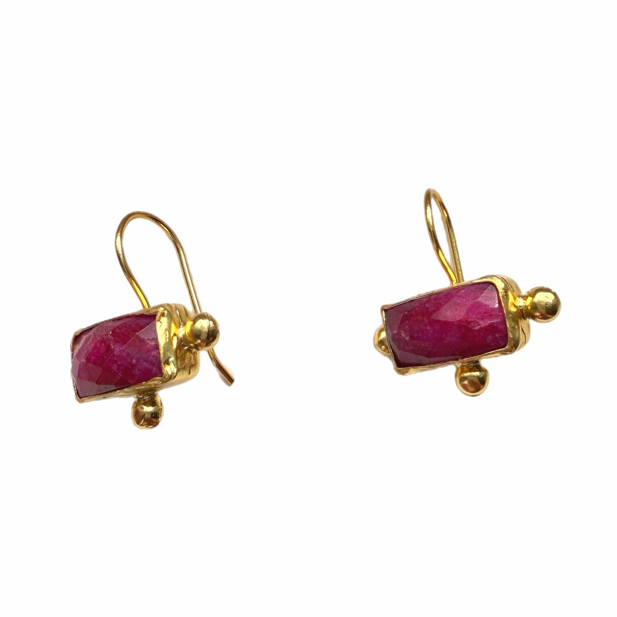 Hana Ruby Earrings
