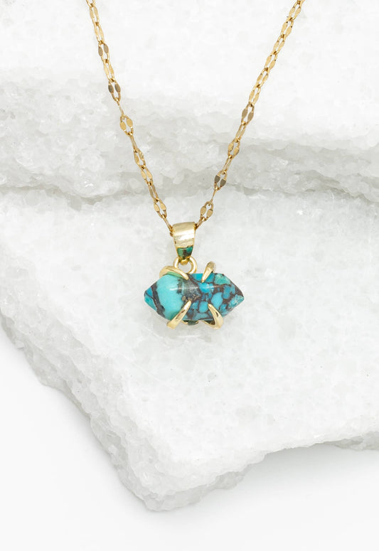 Elevated Turquoise Necklace