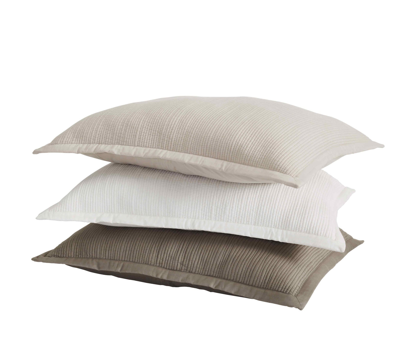 Laela Channel Stitch Cotton Coverlet Sham - Clearance