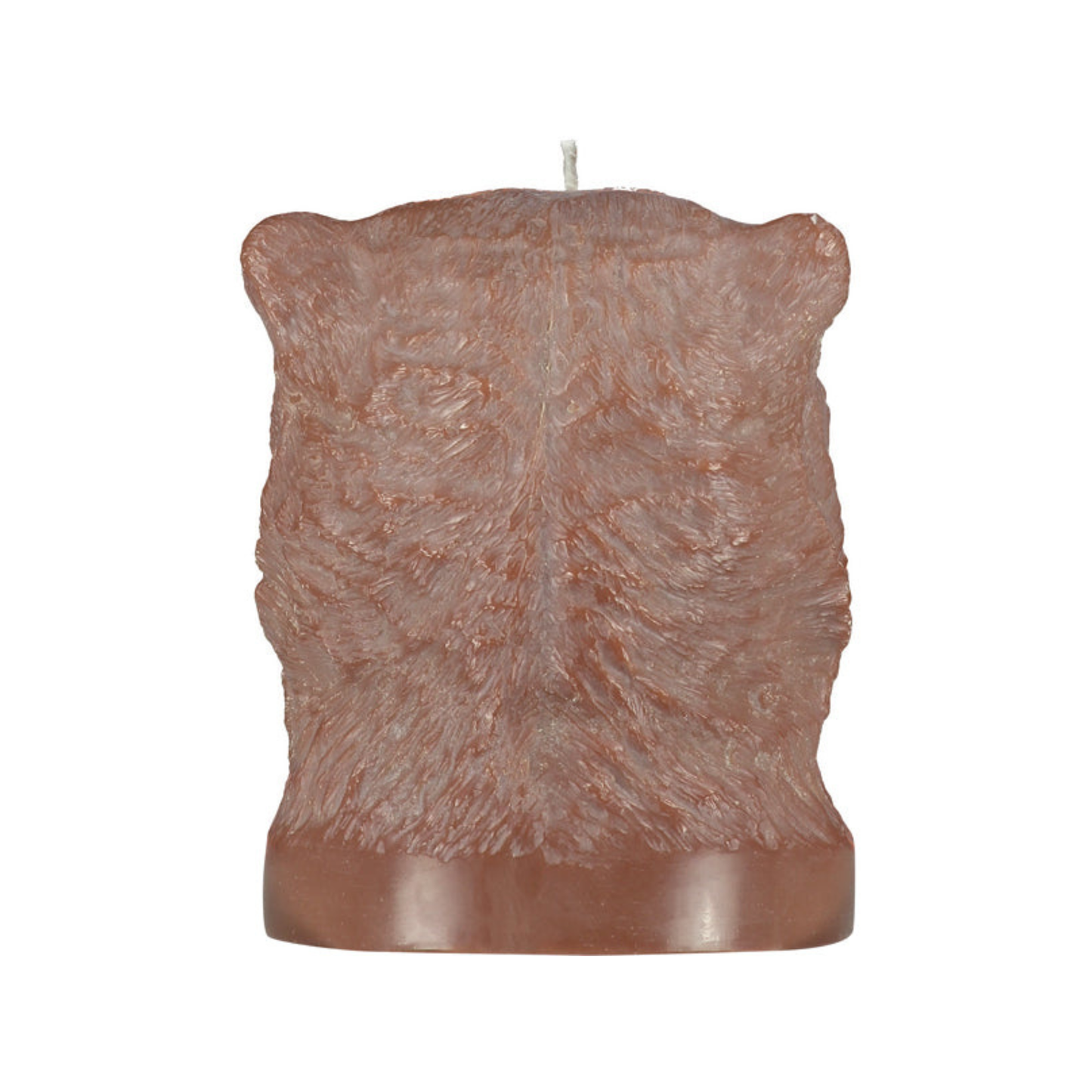 Rose Beige Bear Head Candle