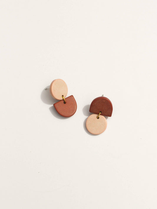 Backflip Clay Earrings