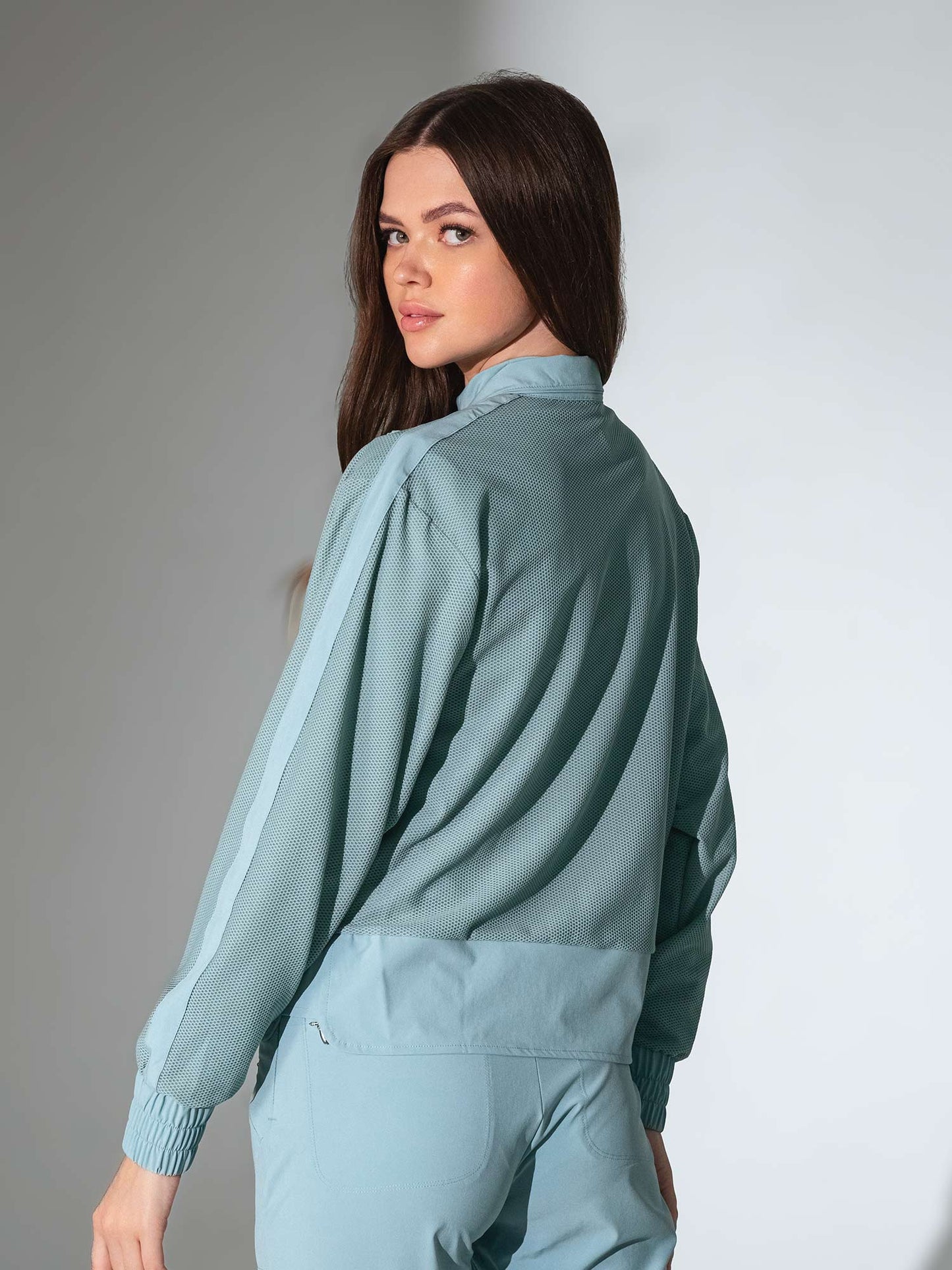 BAILA Mesh Half Zip Pullover | Technical Athletic Top with Pockets