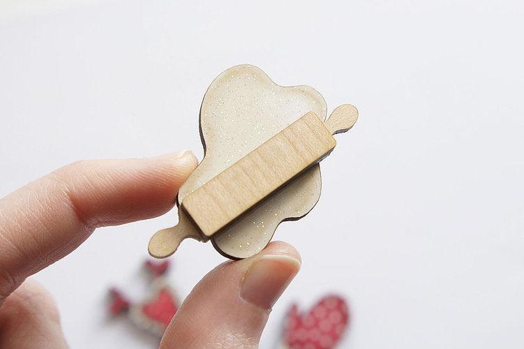 Baking Pastries Brooches Set of 3 by Laliblue