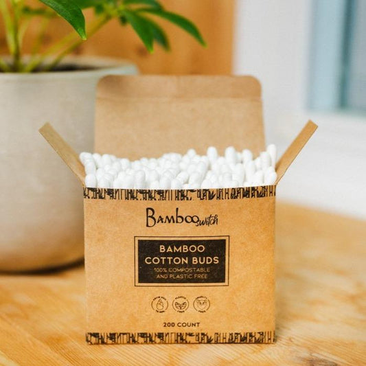 Bamboo Cotton Ear Buds 200 ct