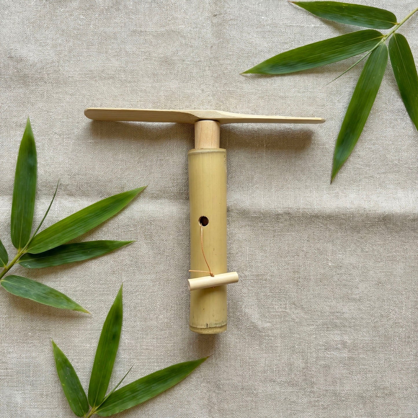 Handmade Bamboo Dragonfly Copter Toy
