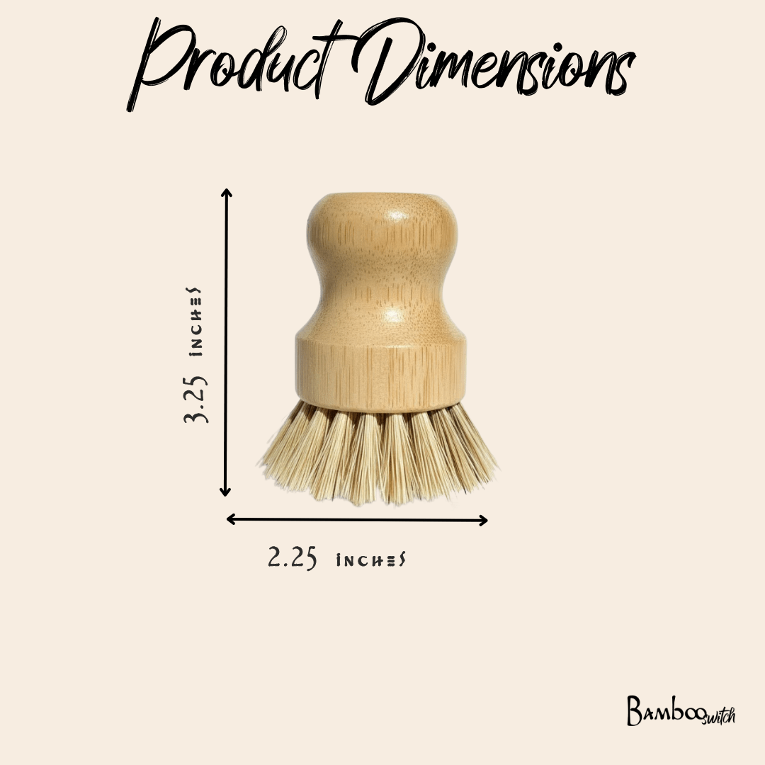 Bamboo Pot Scrubber