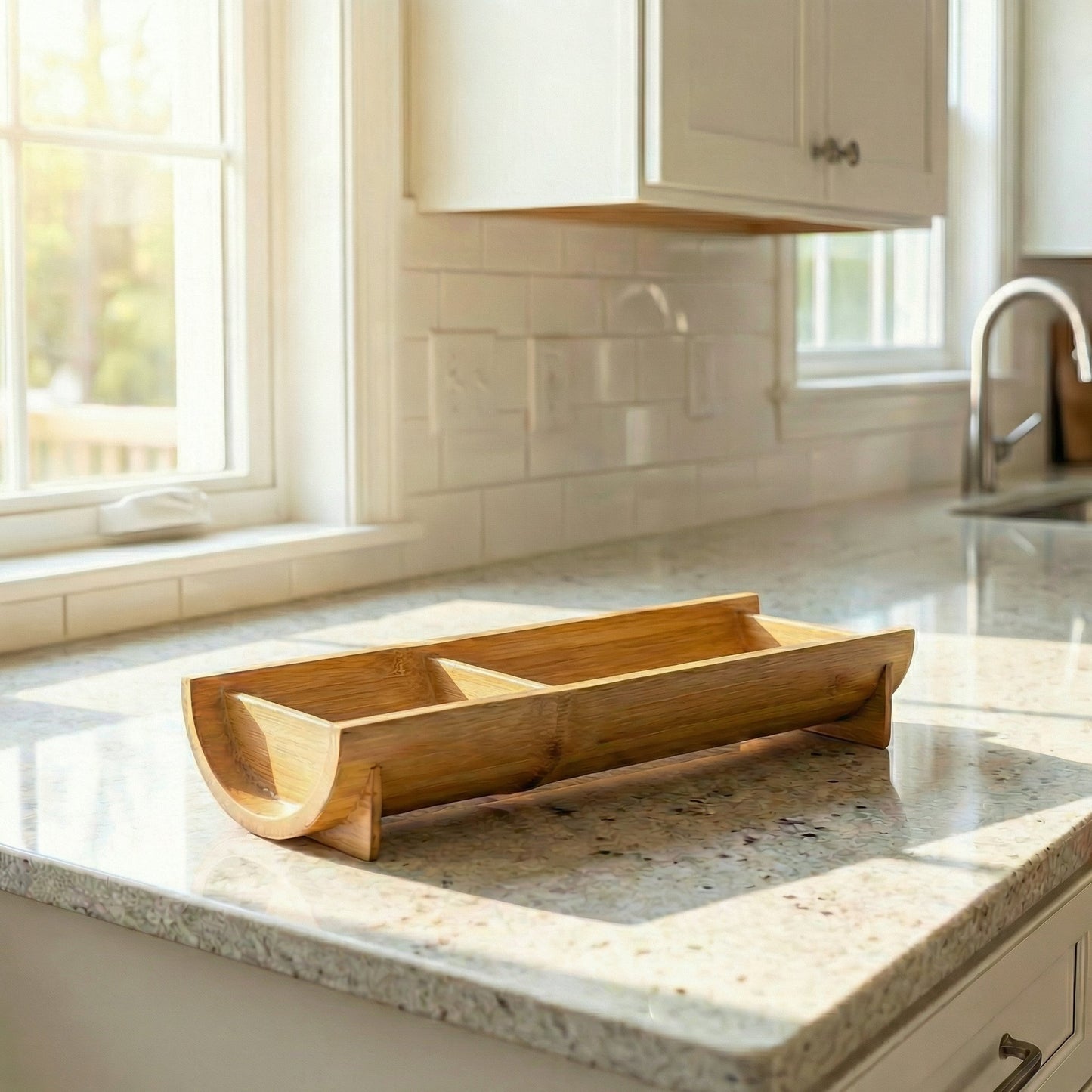 Bamboo Snack Tray