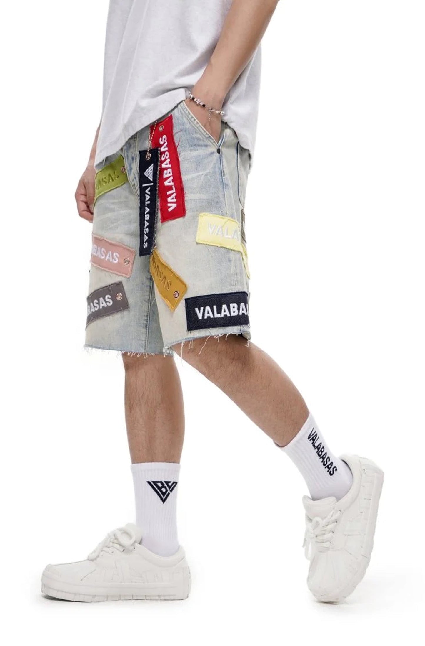 Valabasas Banner Shorts - Light Vintage