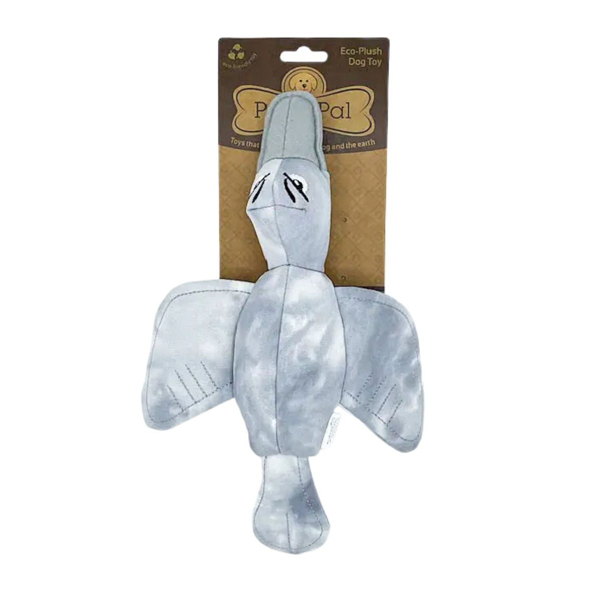 Squeaky Duck Dog Toy – Cotton Canvas – No Microplastics – Ducky-Do