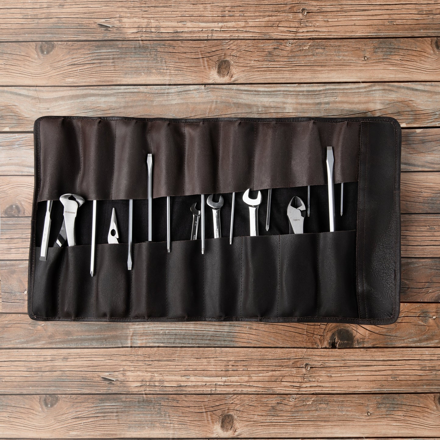 Theodore Leather Tool Roll