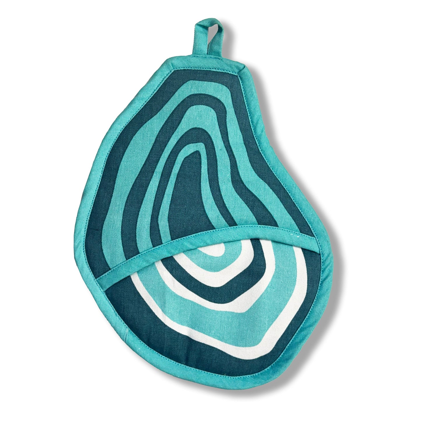 Oyster Tea Towel and Pot Holder Set