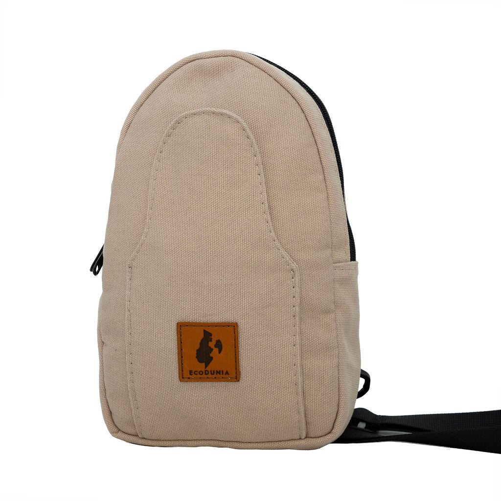 Canvas Crossbody Sling Bag for Women Men | Buru Small Sling Bag Chest Bag