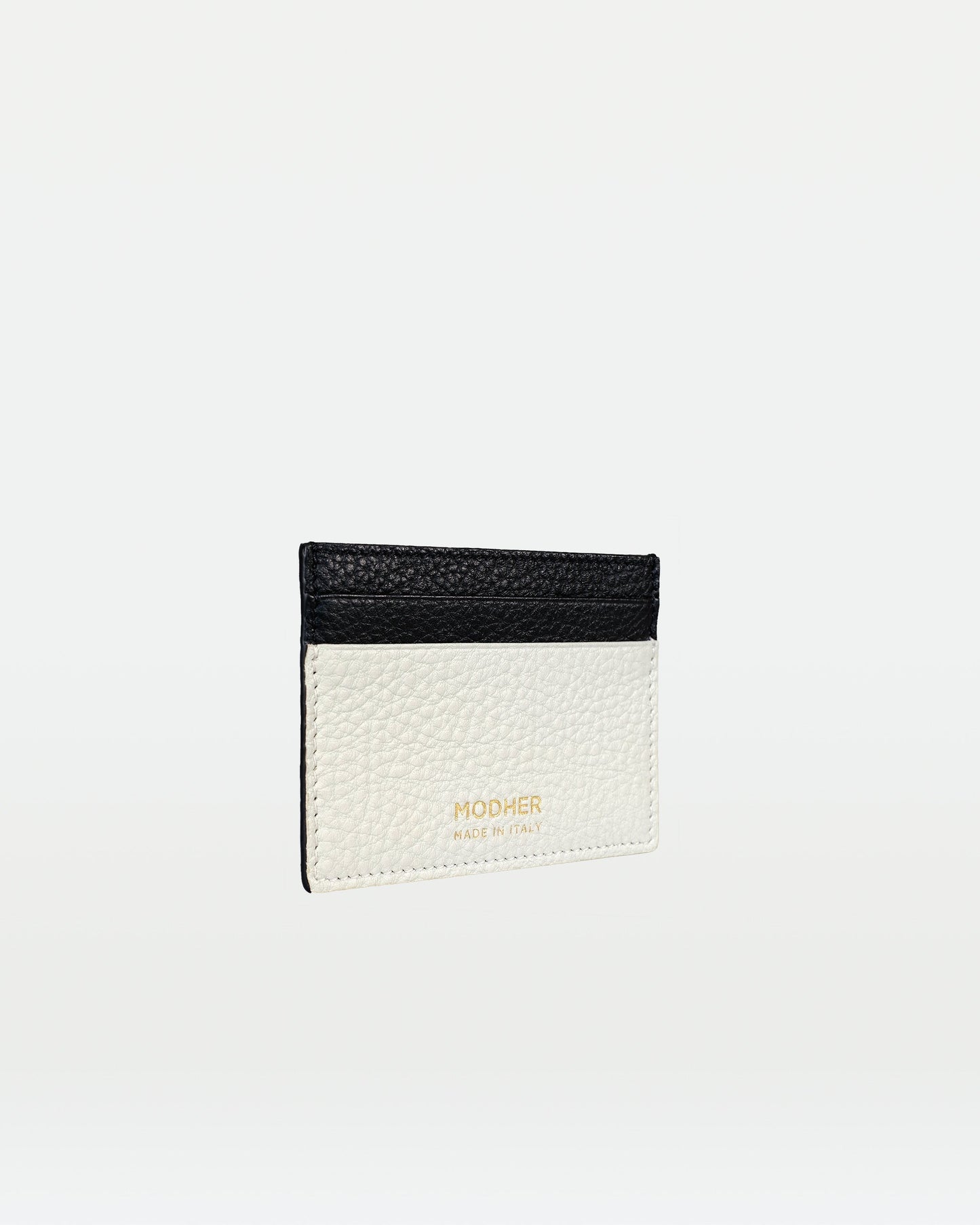 Credit Card Slip in grained leather