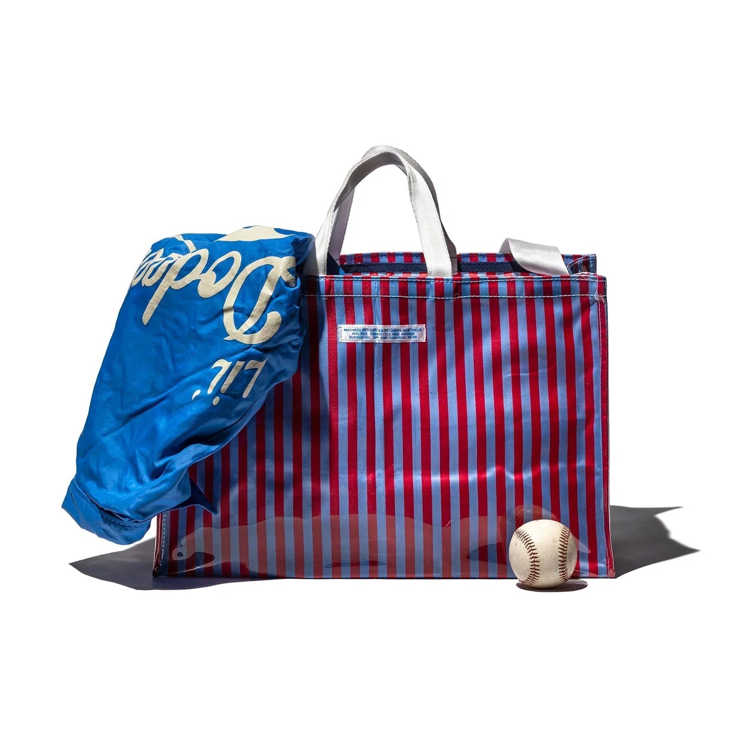Covered School Tie Fabric Market Bag
