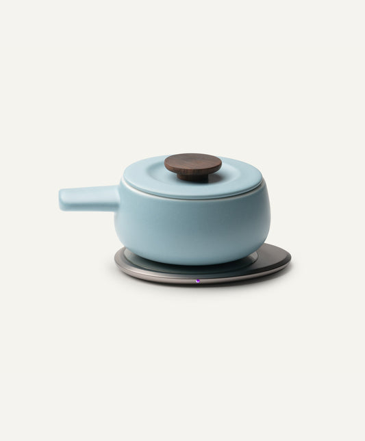 Fondi Self-heating Fondue Set - Moonmist Blue