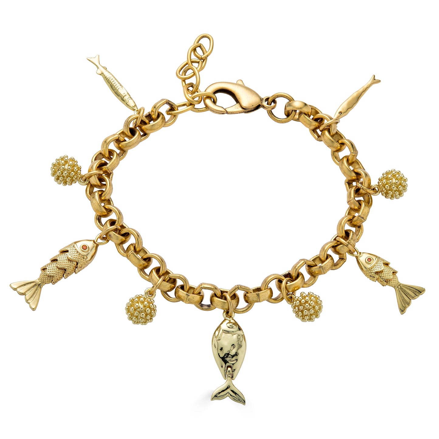 Fish Charm Bracelet