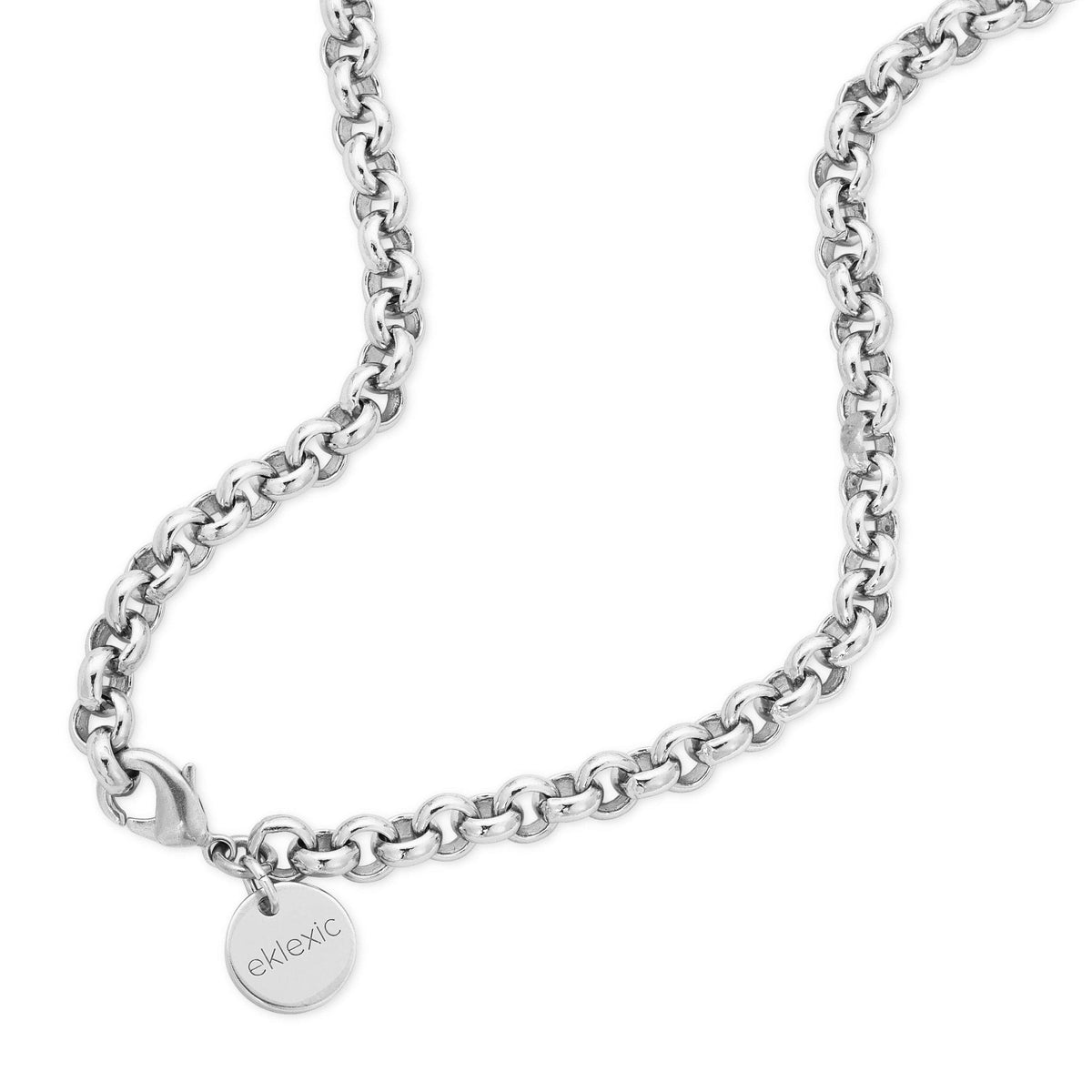 Micro Royal Chain With Xl Baroque Pearl Pendant Necklace
