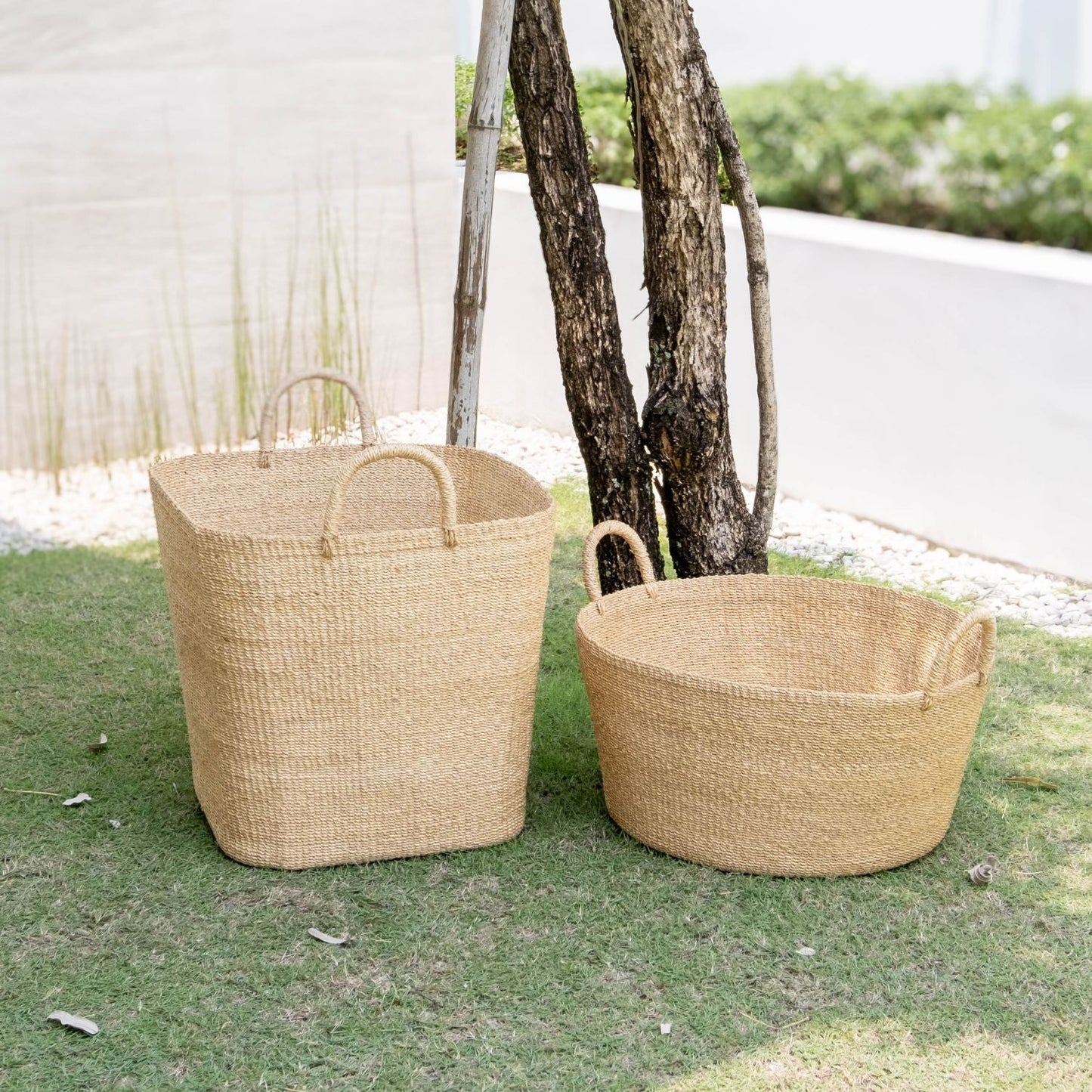 Large Square Wicker Basket