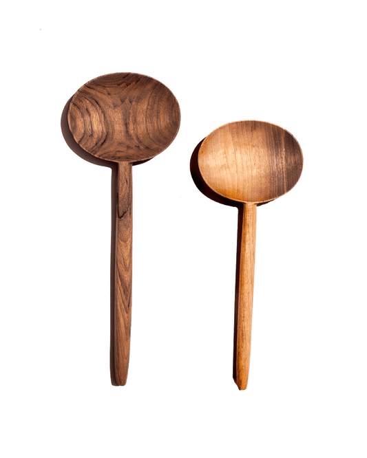 Walnut Oval Spoon