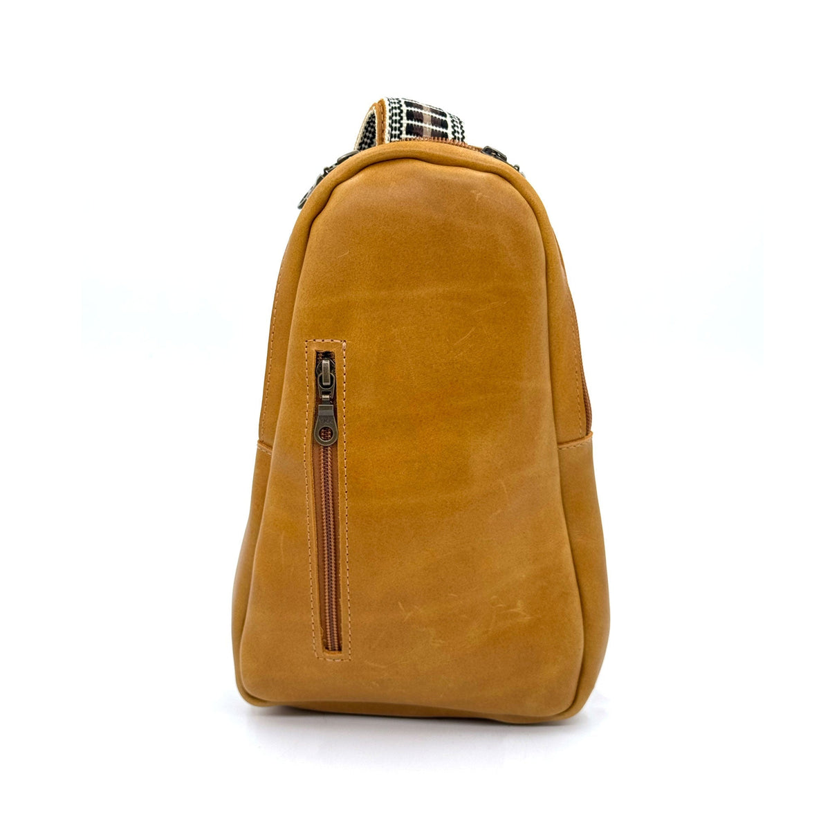 Sling Crossbody Backpack in Amber