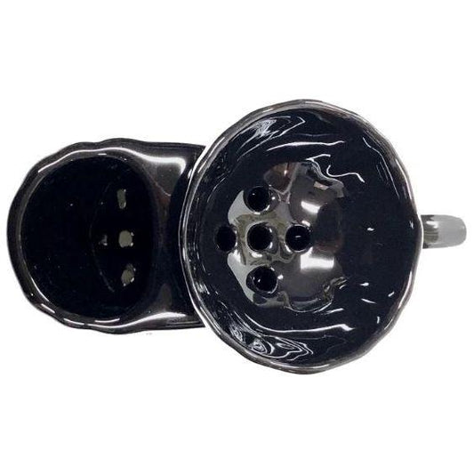 Simpsons Traditional Ceramic Black Shaving Mug