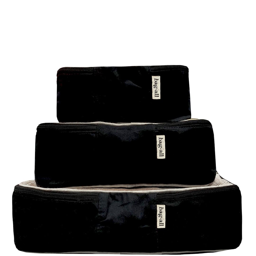 Best Packing Cubes, 3-pack Black - Osadia Concept Store