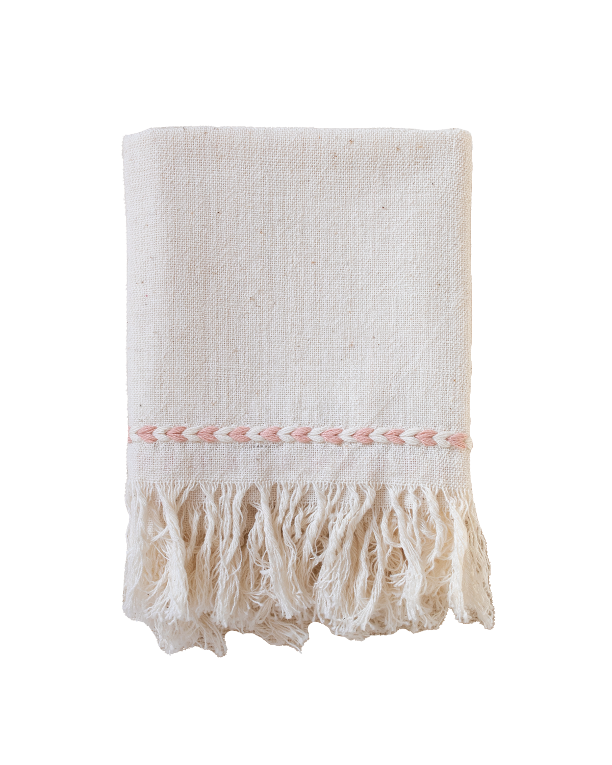 Blush Braid Detail Napkin | Set of 2