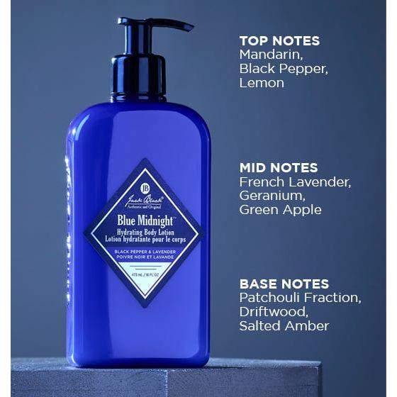 Jack Black Blue Midnight Hydrating Body Lotion 16 oz