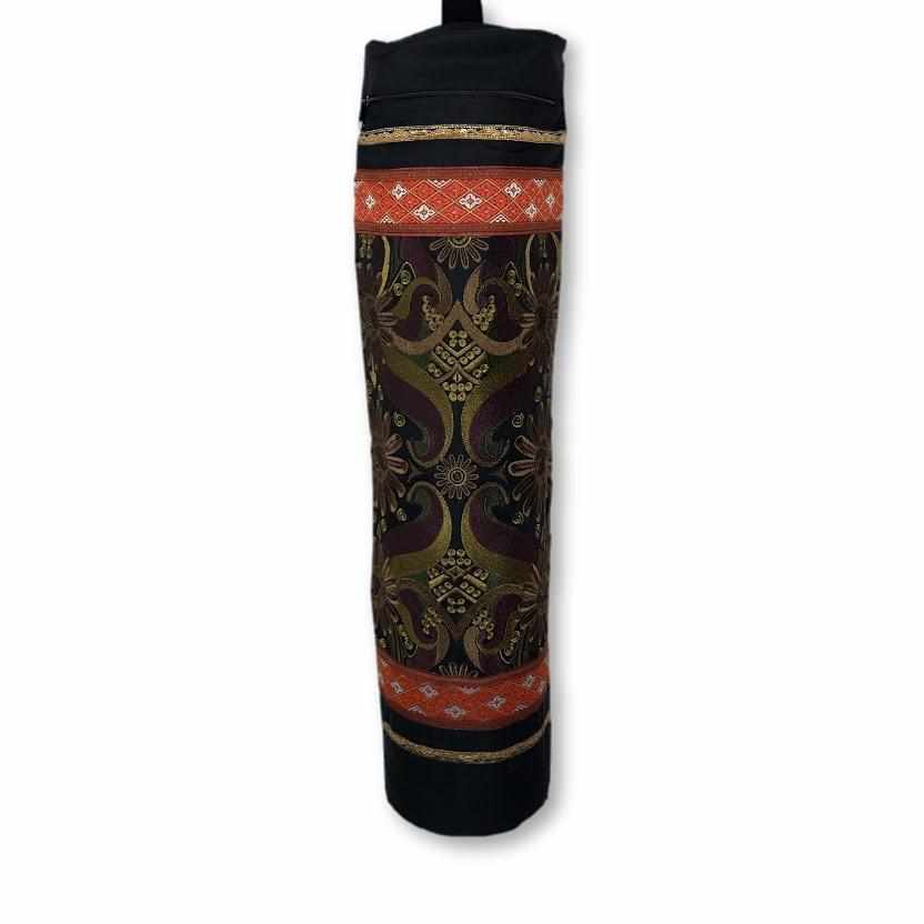 Daisy Embroidered Unique Boho Yoga Bag - Thailand