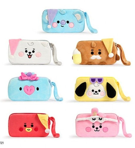 BTS x BT21 Plush Pen Pouch [Party Version]