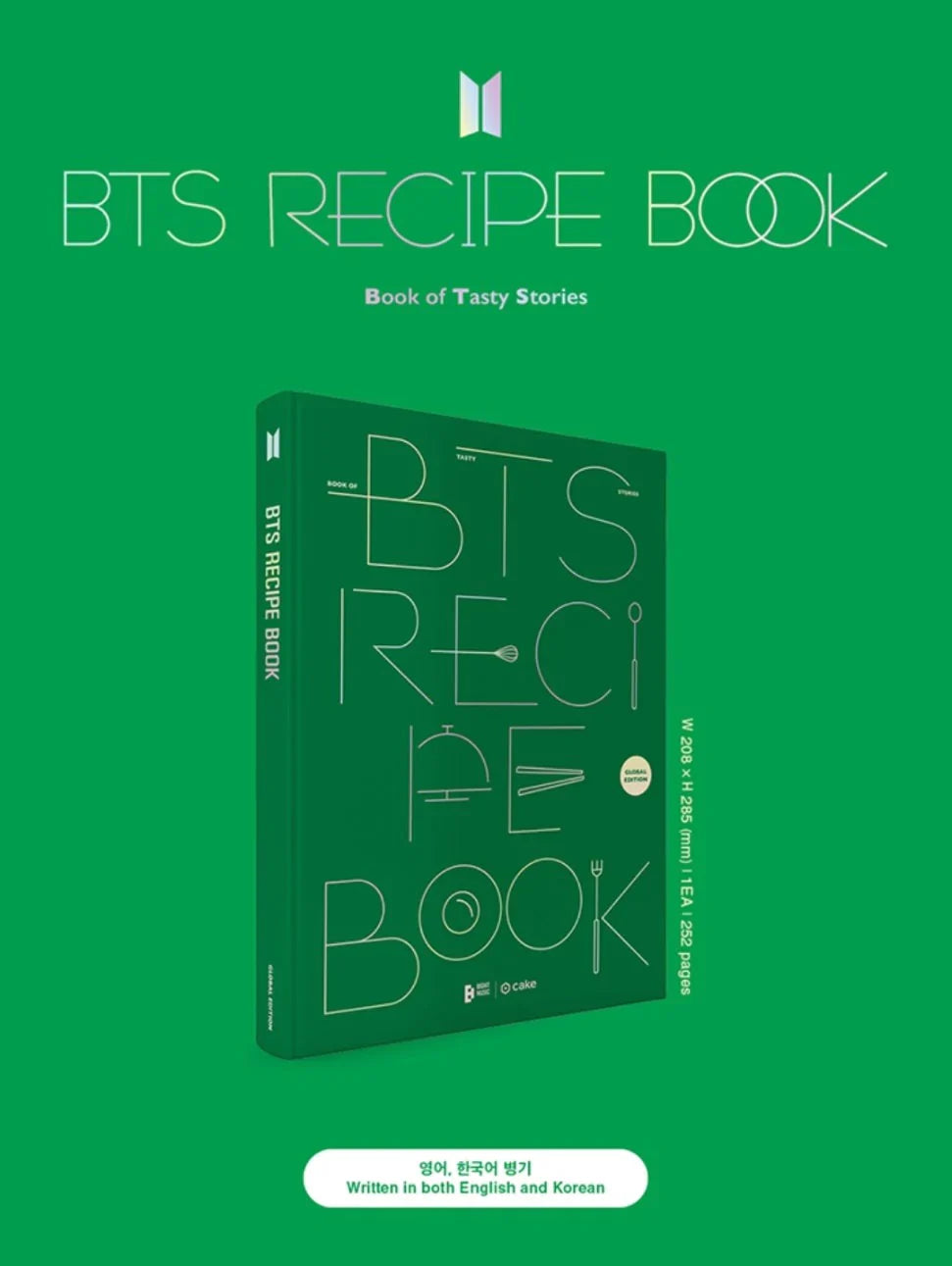 BTS Recipe Book - Book Of Tasty Stories