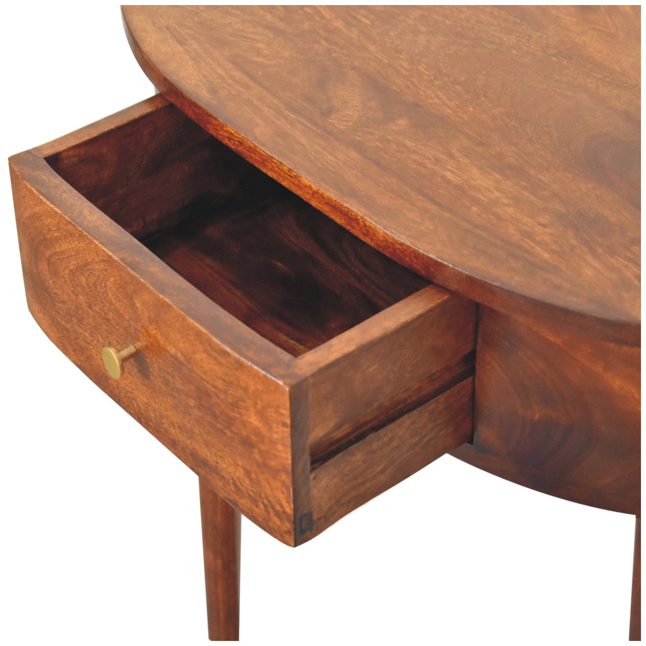 Solid Wood Backless Mounted Console