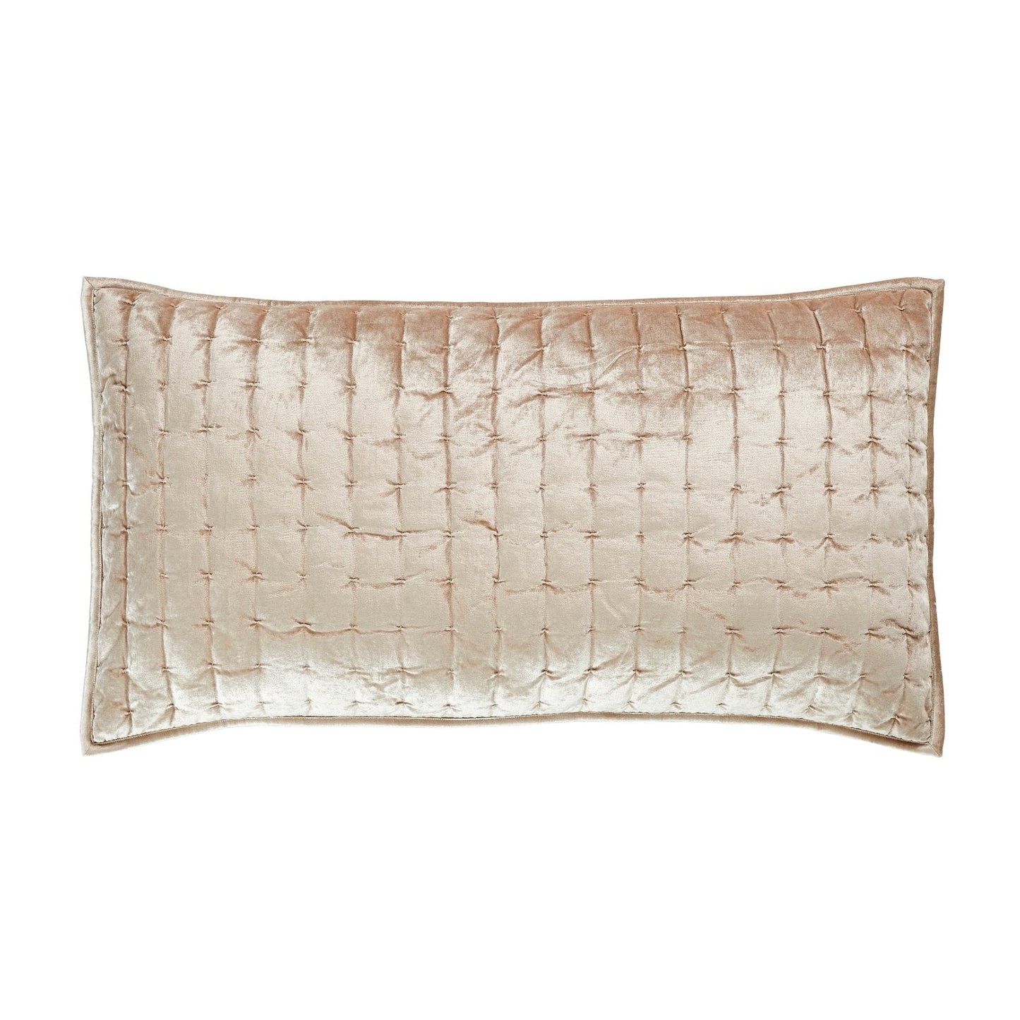Luna Hand Pinched Velvet Quilt Sham