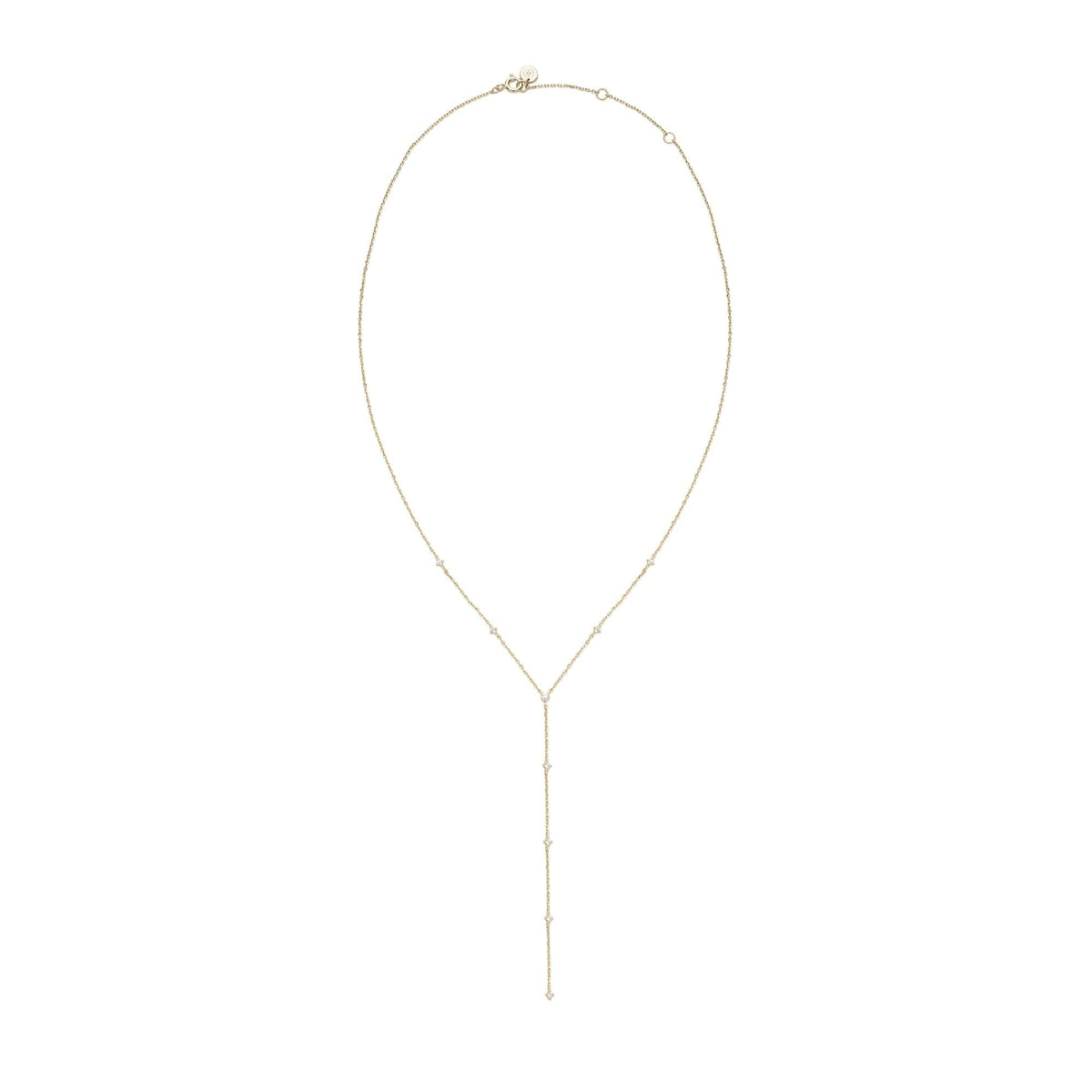 CZ Studded Lariat