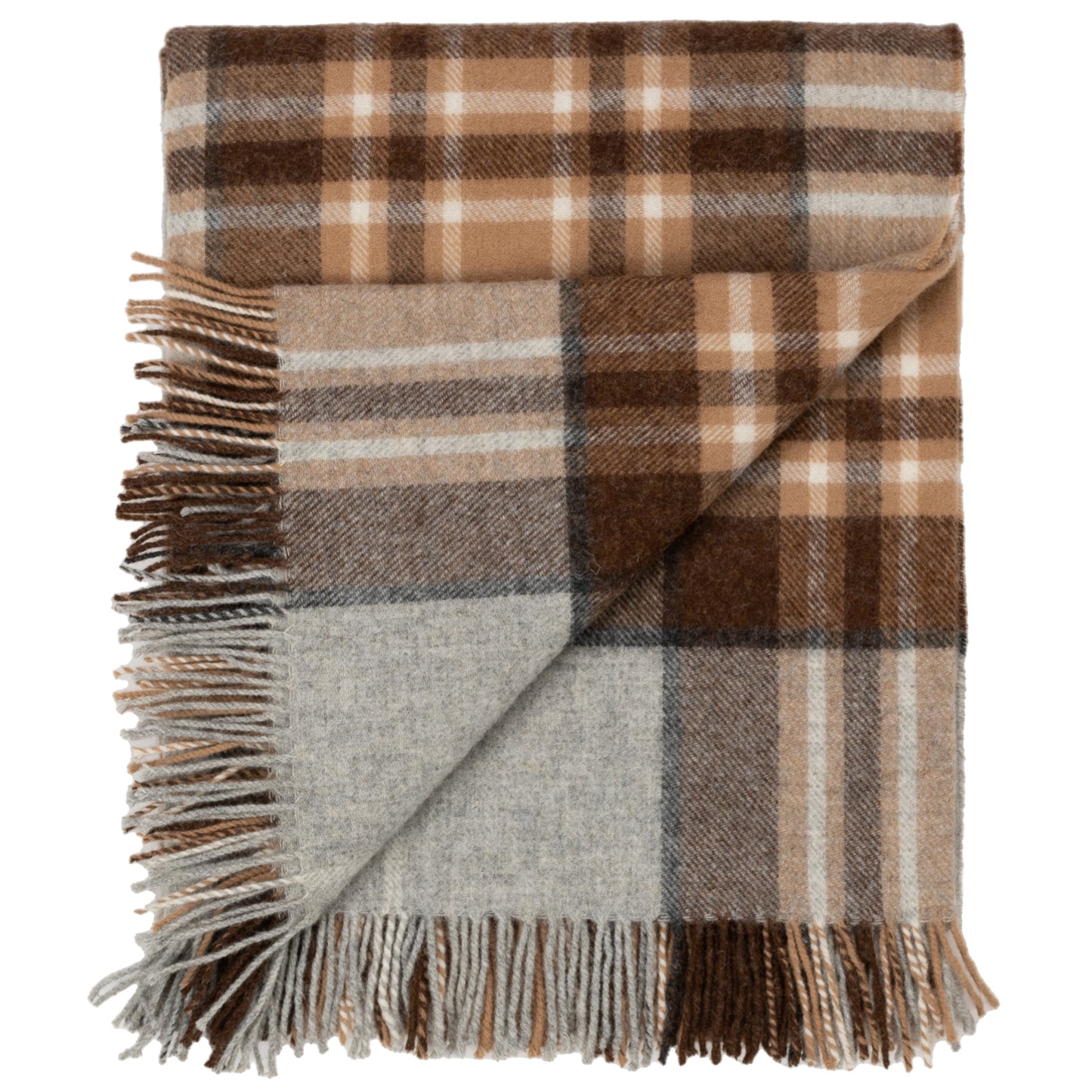 Highland Tweeds Shetland Lambswool Throw (McKellar) - Osadia Concept Store