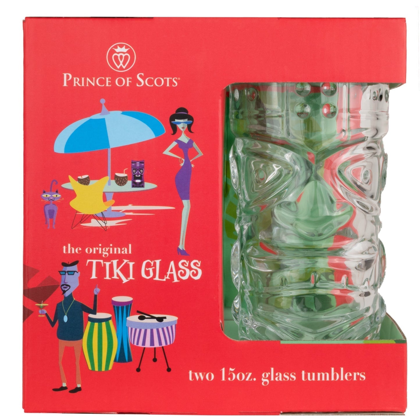 The Original Tiki Glass Party in a Box - Osadia Concept Store