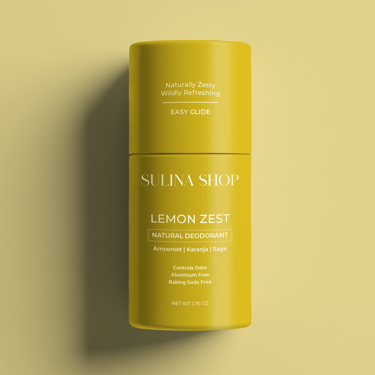 Lemon Zest Natural Deodorant Duo Set