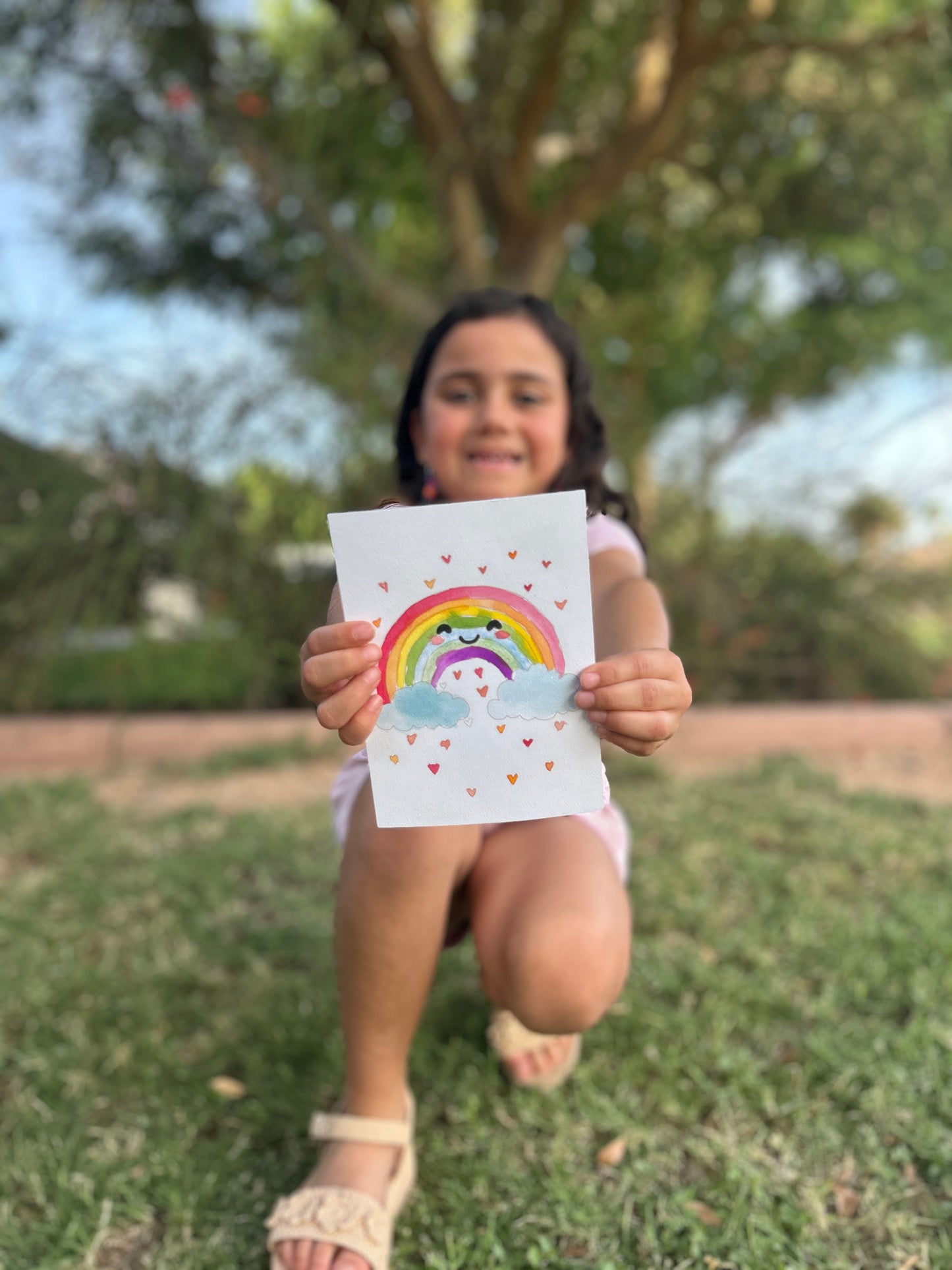 Summer Fun Watercolor Postcard Kit — Paint, Keep, or Send to Someone You Love