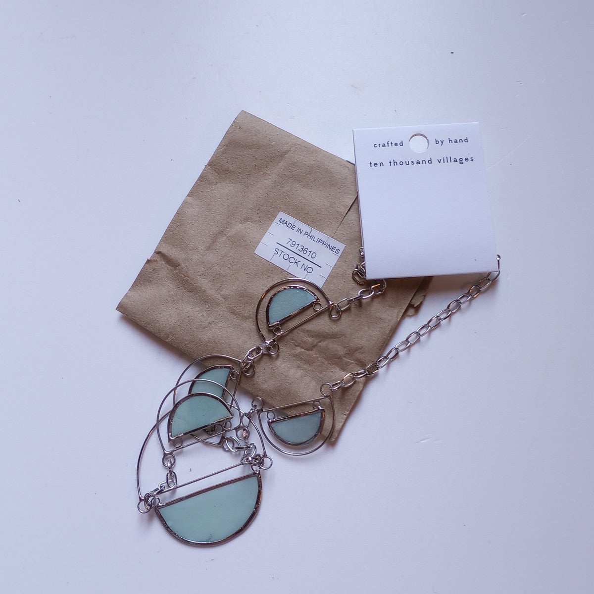 Half Moon Capiz Necklace